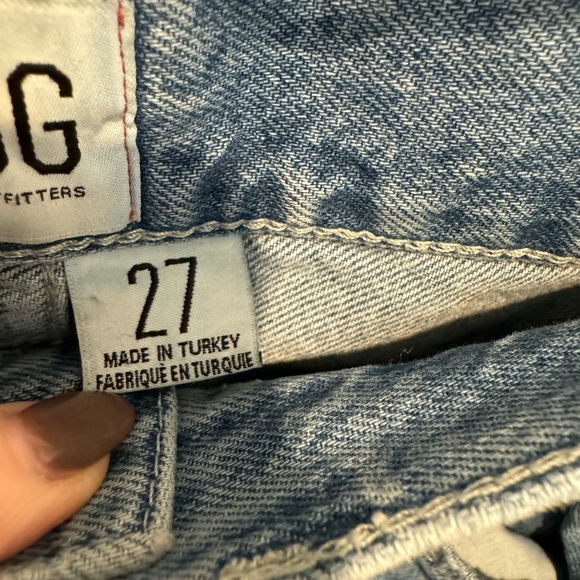 BDG by Urban Outfitters High Rise Baggy Medium Wash Jeans Size 27 - Picture 9 of 15